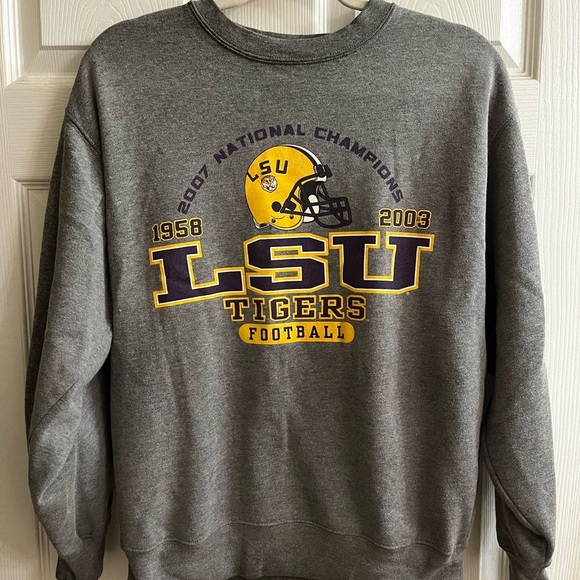 Jansport Other - Jansport~2007 NATIONAL CHAMPS~LSU Tigers Football Sweatshirt~M